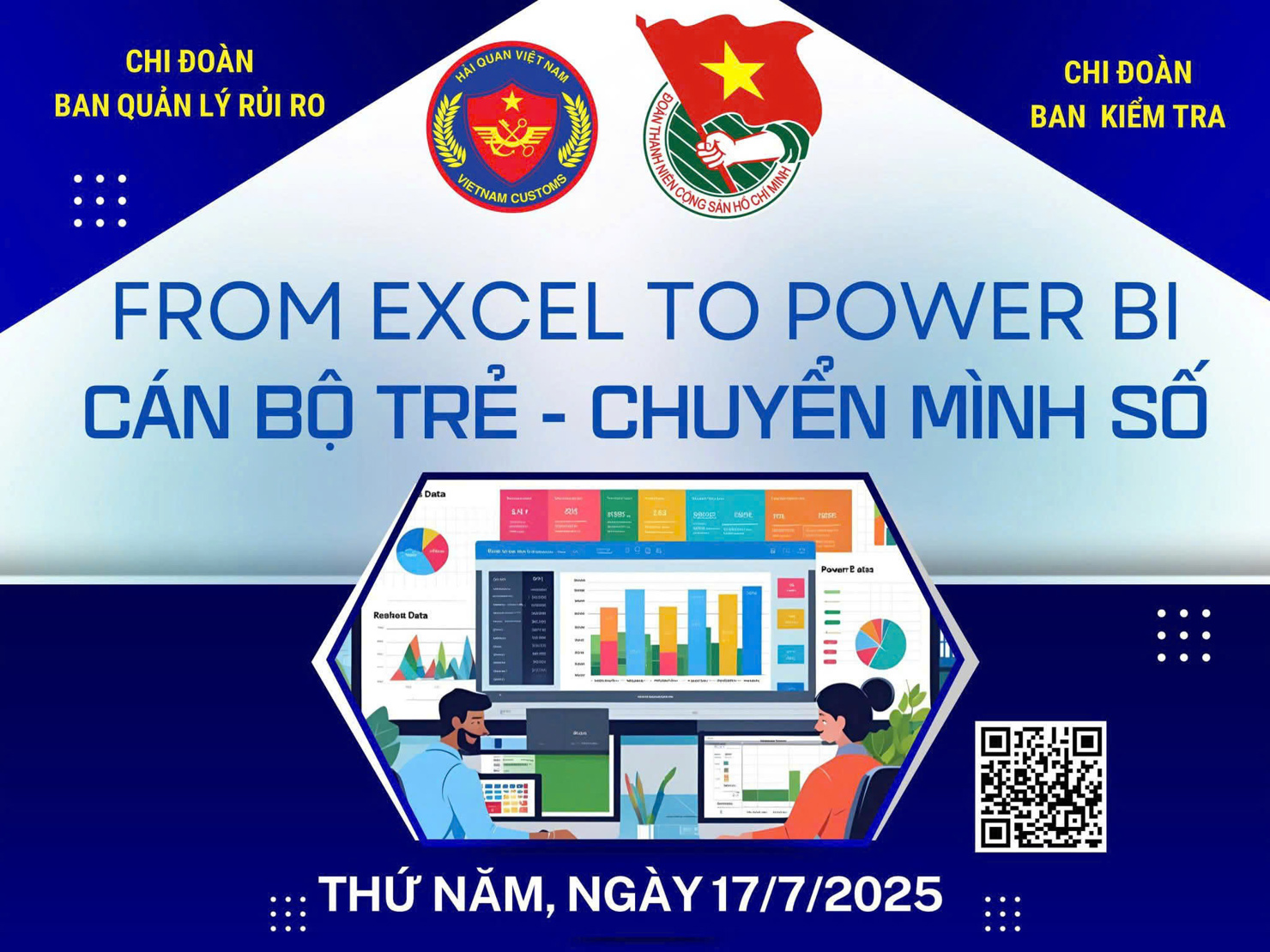 Đoàn viên, thanh niên Cục Hải quan “chuyển mình số” từ Excel đến Power BI - Ảnh 1