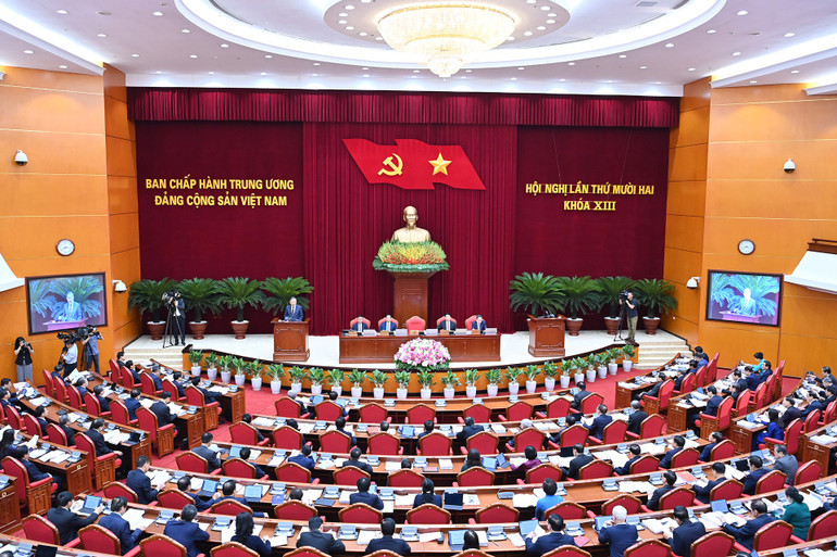 Quang cảnh hội nghị. (Ảnh: ĐĂNG KHOA)