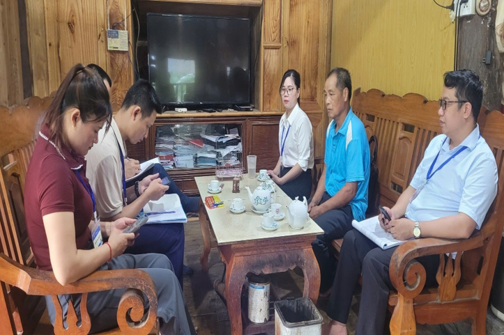 Điều bongdaso danh sách các trận đấu viên sử dụng thiết bị điện tử phỏng vấn thu thập thông tin hộ trên địa bàn tỉnh Tuyên Quang