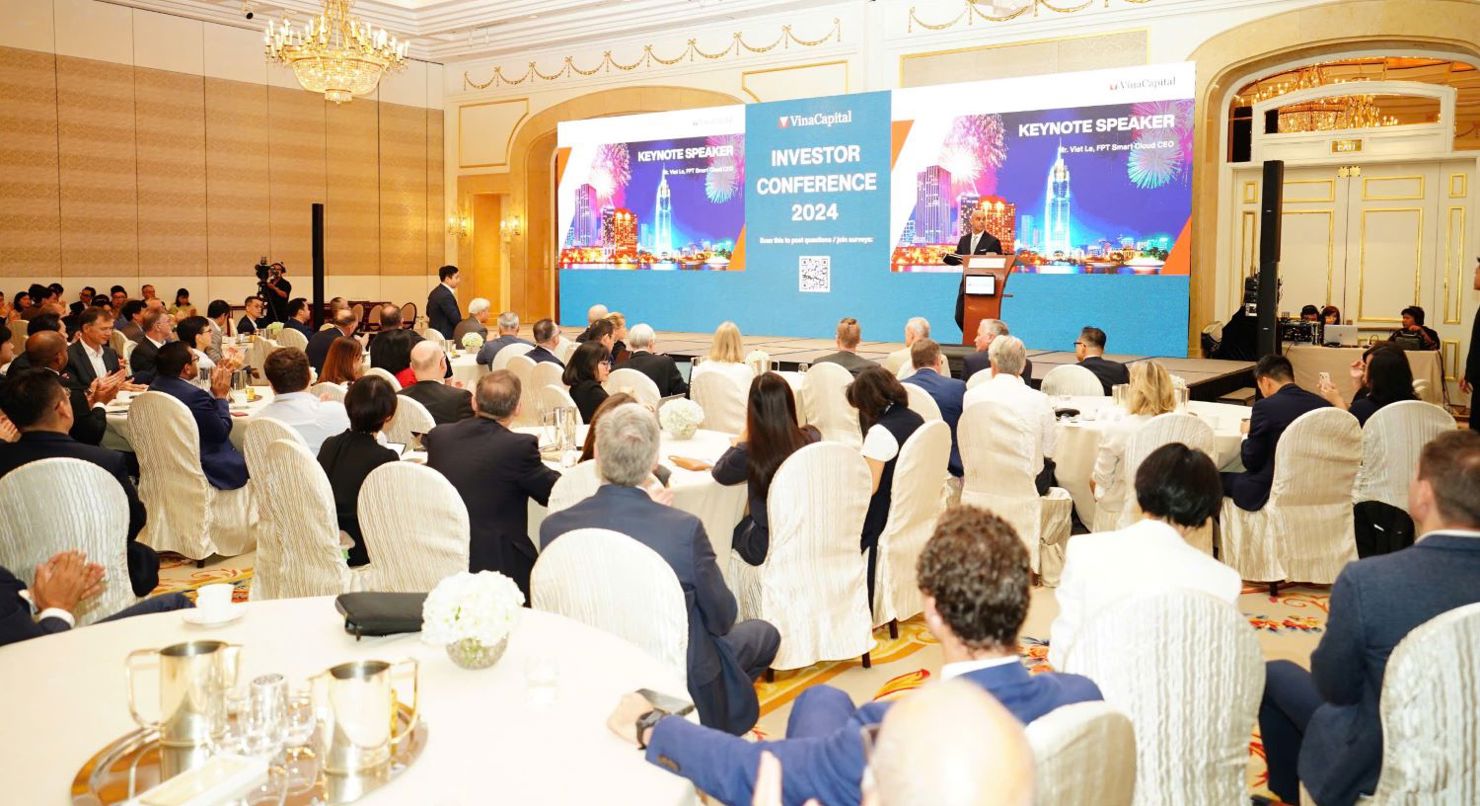 Hội nghị Nhà đầu tư doVinaCapital tổ chức năm 2024 đã thu hút nhiều nhà đầu tư từ khắp thế giới tham dự.