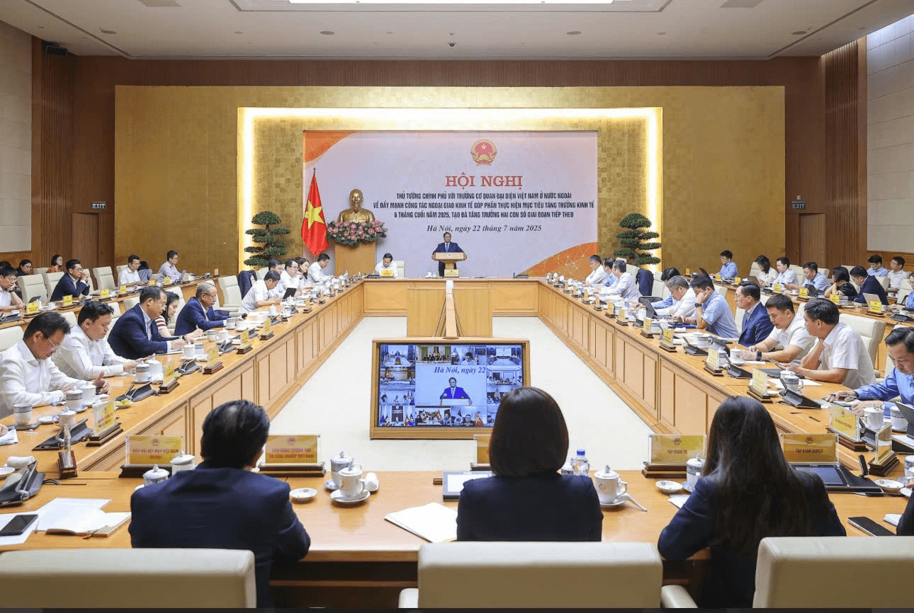 Thủ tướng Chính phủ Phạm Minh Chính chủ trì Hội nghị. 