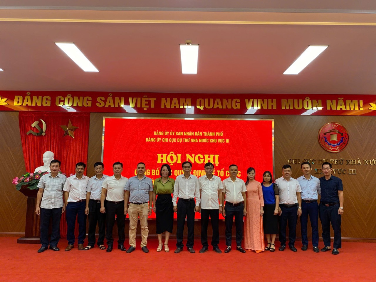 Ban Chấp hành Đảng bộ Chi cục DTNN khu vực III nhiệm kỳ 2025 - 2030 gồm 14 đồng chí.