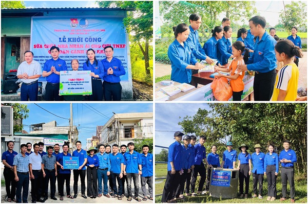 100% các cấp bộ Đoàn trong toàn tỉnh Hà Tĩnh đồng loạt ra quân hưởng ứng với hơn 200 công trình, phần việc thu hút gần 2.000 đoàn viên, hội viên thanh niên tham gia.