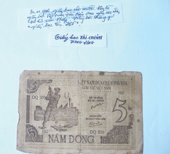 Giấy bạc T&agrave;i ch&iacute;nh Việt Nam ra đời khẳng định vị thế tiền tệ độc lập của Ch&iacute;nh quyền C&aacute;ch mạng.