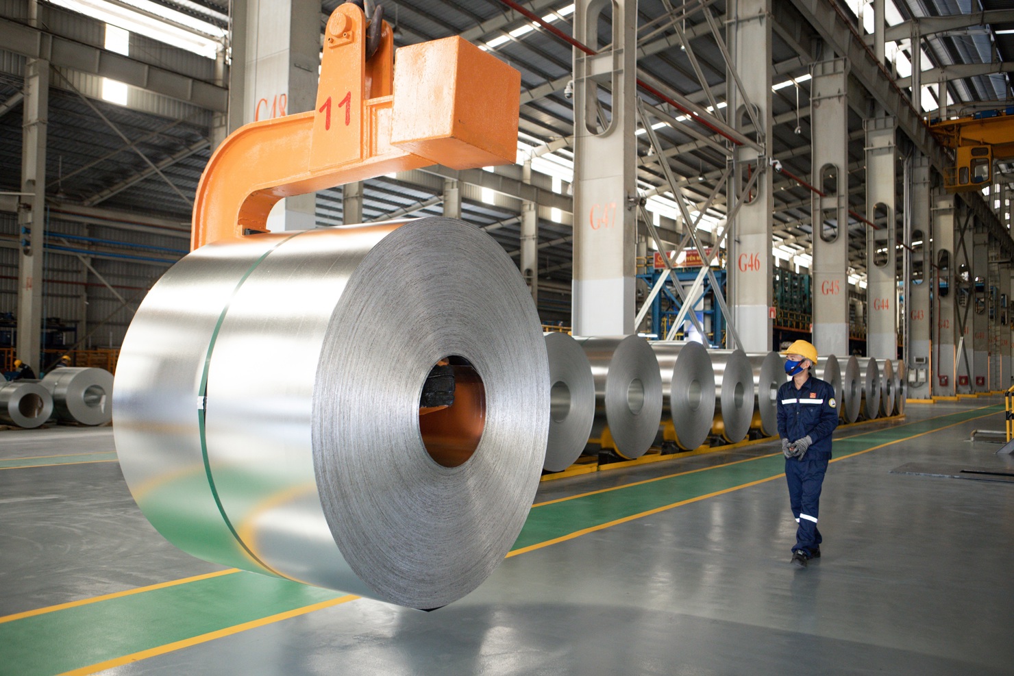 Hoa Sen Mag Shield được sản xuất trên dây chuyền mạ nhúng nóng liên tục hiện đại.