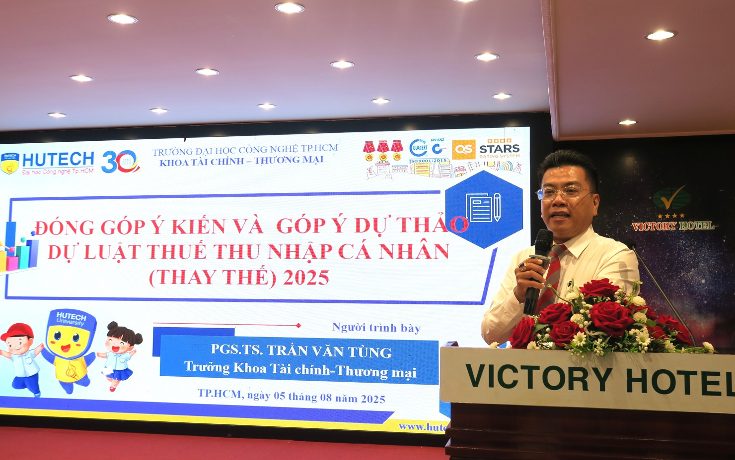 PGS., TS. Trần Văn T&ugrave;ng&nbsp;kiến nghị mức thuế suất tối đa n&ecirc;n ở khoảng 25-30%. Ảnh: Đức Mỹ