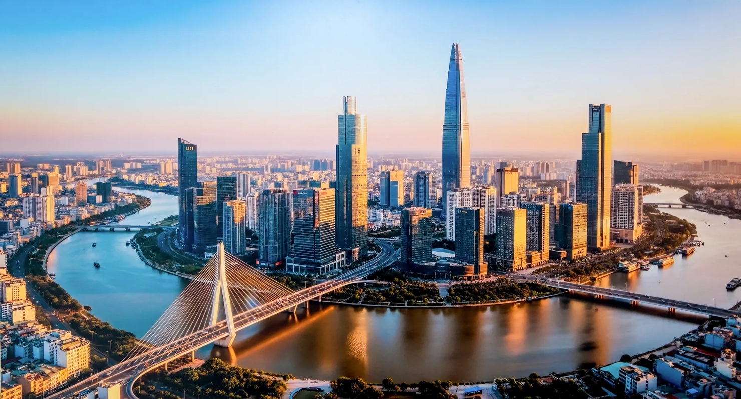 M&ocirc; h&igrave;nh Trung t&acirc;m t&agrave;i ch&iacute;nh quốc tế tại TP. Hồ Ch&iacute; Minh. Ảnh: UBND TP.HCM