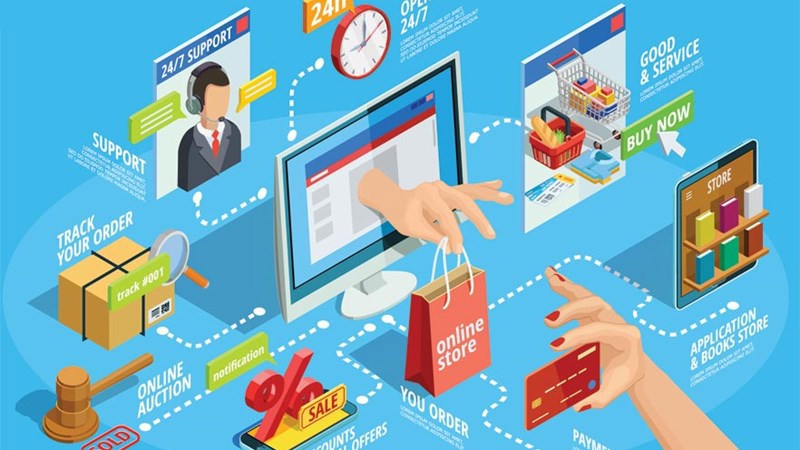 Hiện cơ sở dữ liệu mới chủ yếu tập trung v&agrave;o c&aacute;c s&agrave;n TMĐT lớn, chưa bao phủ được hết c&aacute;c nền tảng số v&agrave; c&aacute;c giao dịch xuy&ecirc;n bi&ecirc;n giới. Ảnh: minh họa.
