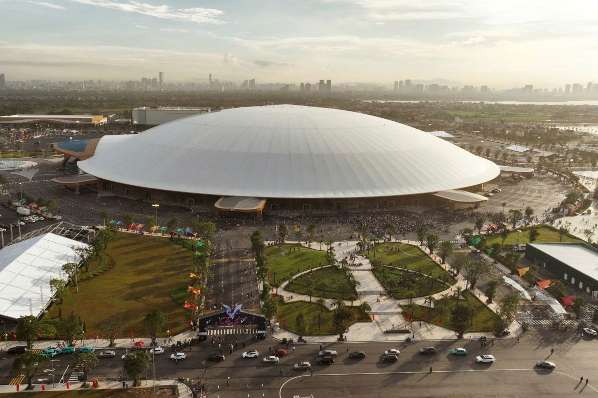 Trung tâm Triển lãm Việt Nam là cánh cửa để nền kinh tế Expo của Việt Nam tiến xa ra thế giới.