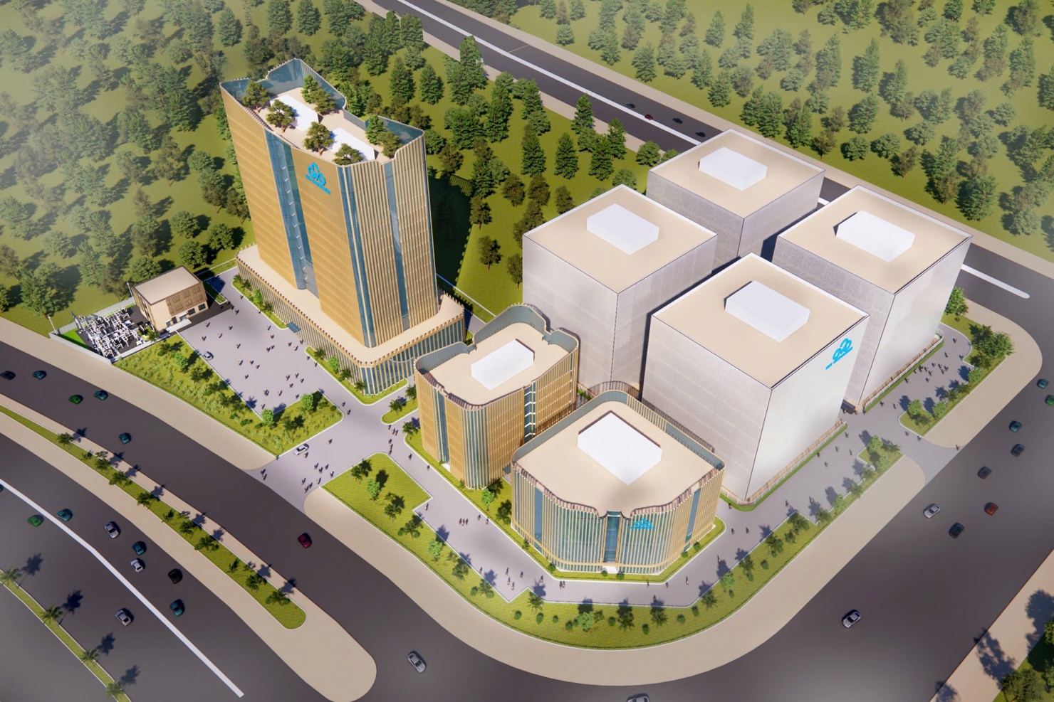Dự &aacute;n CMC Hyperscale DC c&oacute; quy m&ocirc; giai đoạn 1 l&agrave; 30MW trị gi&aacute; 250 triệu USD v&agrave; quy m&ocirc; giai đoạn tiếp theo l&agrave; hơn 100MW, tổng vốn khoảng 1 tỷ USD. Ảnh: CMC