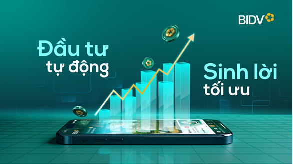 Chỉ một lần đăng k&yacute; duy nhất, t&agrave;i khoản của kh&aacute;ch h&agrave;ng sẽ tự động gửi tiết kiệm v&agrave; sinh lời với BIDV SmartBanking phi&ecirc;n bản X