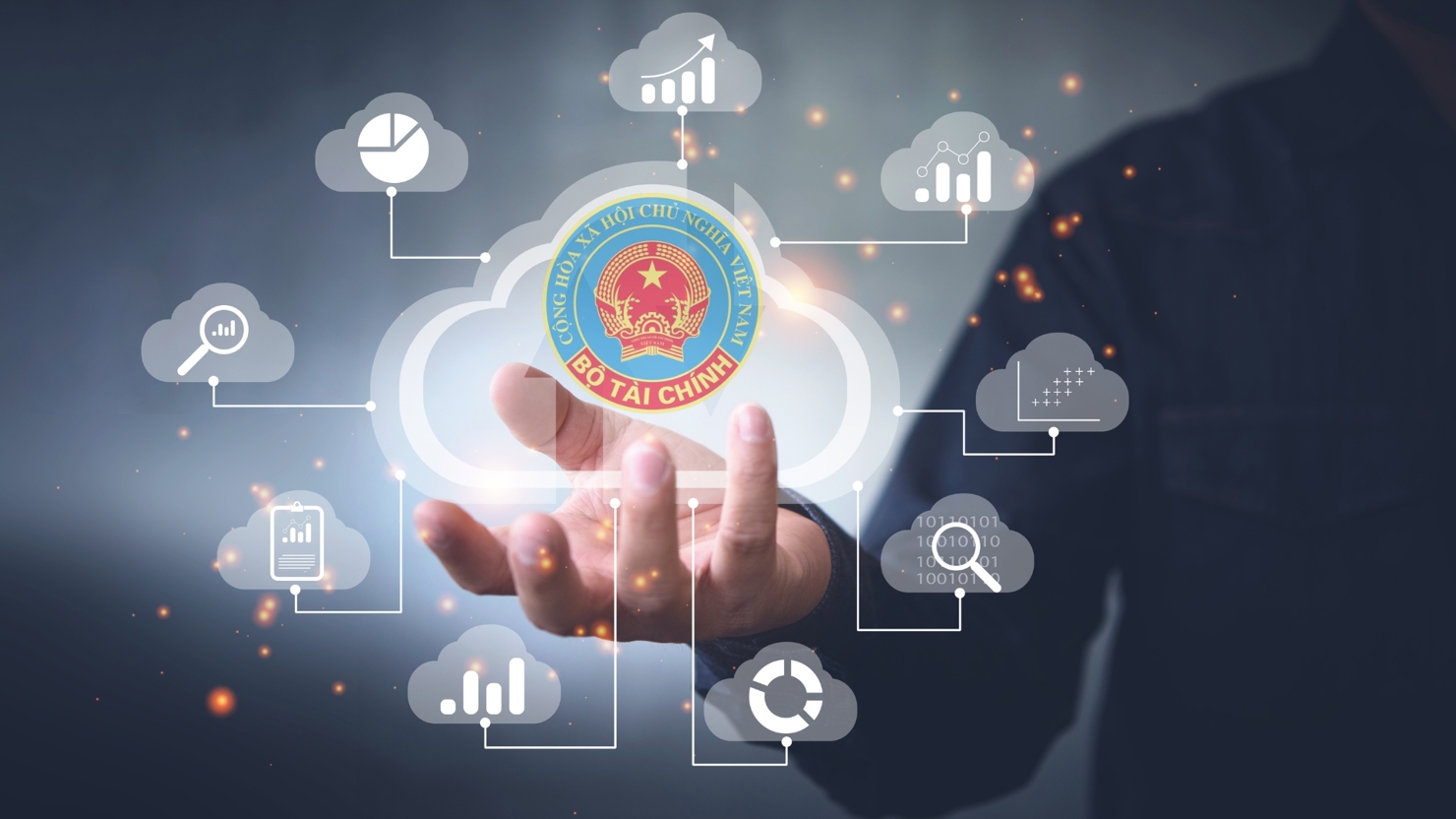 Phấn đấu 100% cơ sở dữ liệu ng&agrave;nh T&agrave;i ch&iacute;nh được chuẩn h&oacute;a, kết nối to&agrave;n diện&nbsp;theo ti&ecirc;u chuẩn chung.