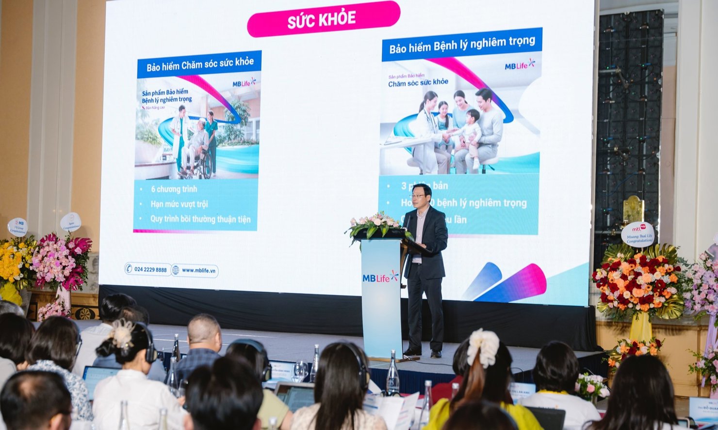 &Ocirc;ng Yip Kim Chee - Ph&oacute; Tổng gi&aacute;m đốc thứ nhất ki&ecirc;m Gi&aacute;m đốc Khối định ph&iacute; v&agrave; ph&aacute;t triển sản phẩm (MB Life) chia sẻ c&aacute;c g&oacute;i giải ph&aacute;p bảo hiểm mới, đ&aacute;p ứng nhu cầu của nhiều đối tượng kh&aacute;ch h&agrave;ng.
