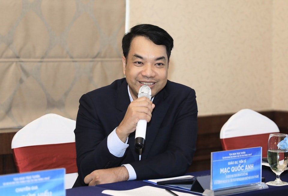GS., TS. Mạc Quốc Anh - Ph&oacute; Chủ tịch ,Tổng Thư k&yacute; Hiệp hội Doanh nghiệp nhỏ v&agrave; vừa TP. H&agrave; Nội.&nbsp;