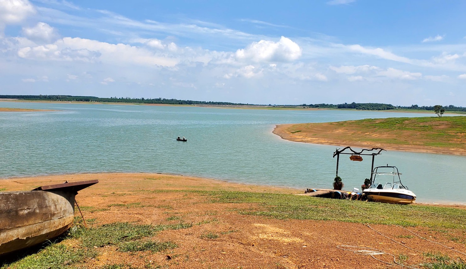 Hồ Trị An nơi triển khai dự án Nhà máy Thủy điện mở rộng. Ảnh: Phạm Thọ