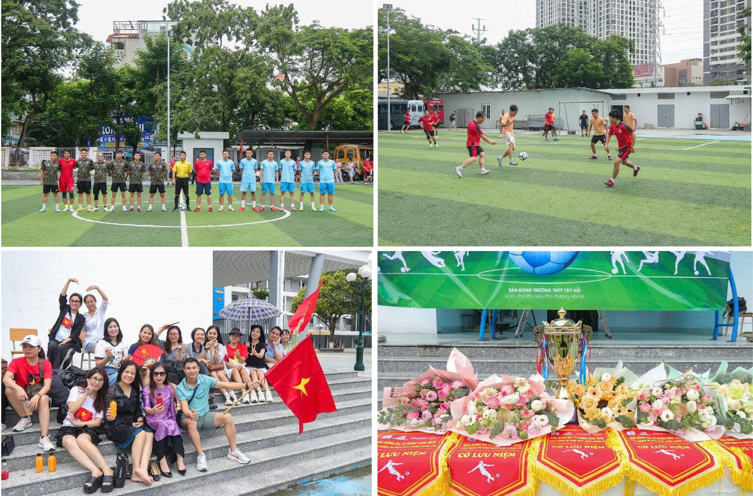 Kh&ocirc;ng kh&iacute; thi đấu giải b&oacute;ng đ&aacute; Tứ h&ugrave;ng m&ugrave;a 2
