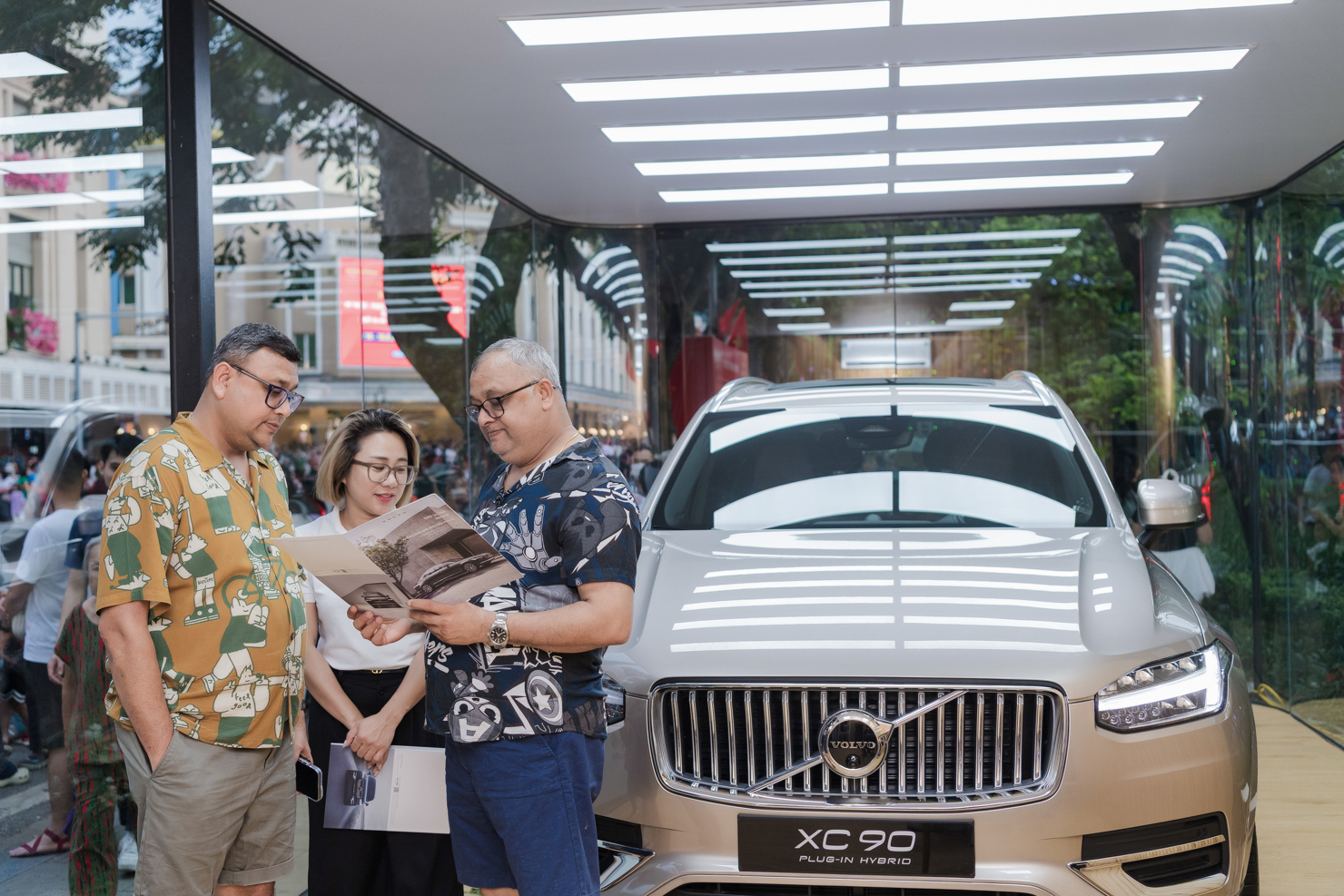 Volvo XC90 trang bị động cơ 2.0 Plug-in Hybrid T8 cho c&ocirc;ng suất 462 m&atilde; lực (HP).