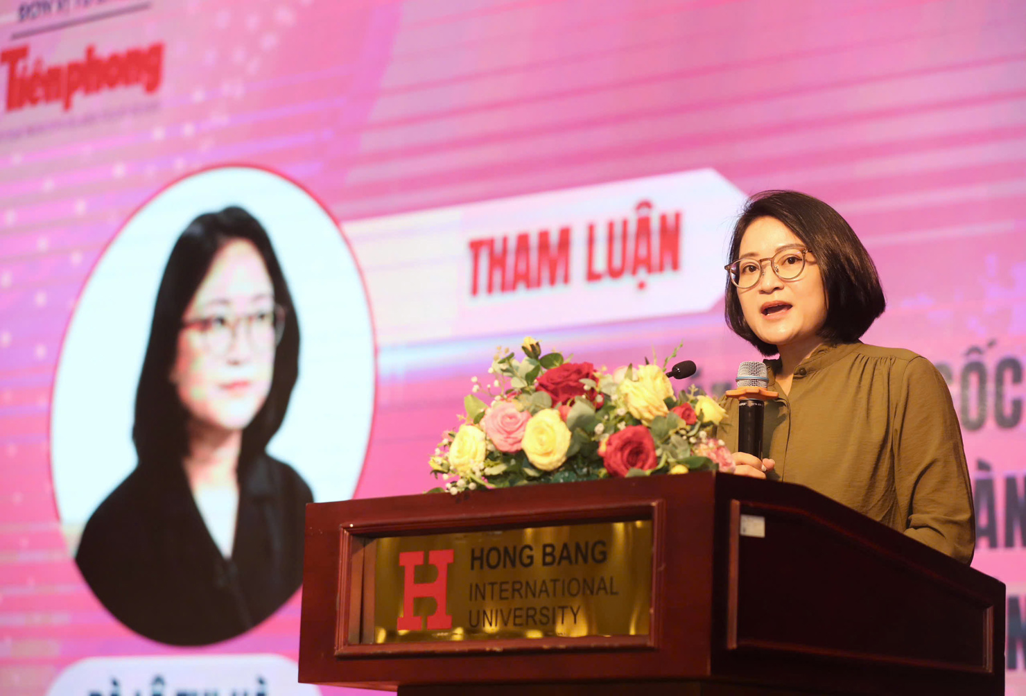 Bà Lê Thị Hà - Trưởng Phòng Quản lý hoạt động TMĐT - Cục Thương mại điện tử và Kinh tế số - Bộ Công Thương 