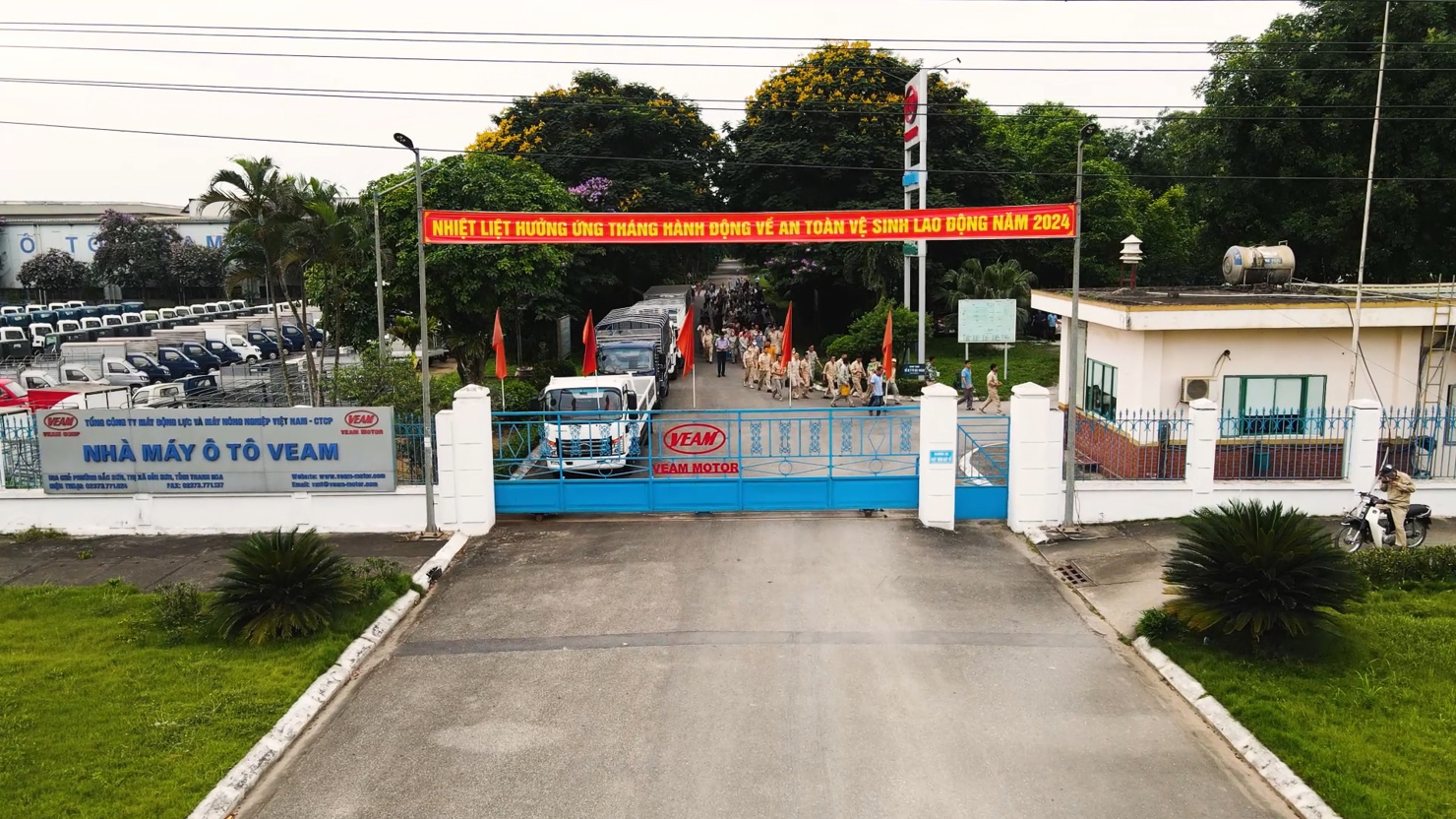 Nhà máy ô tô VEAM tại Thanh Hoá.