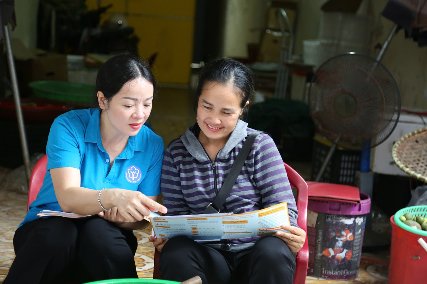 BHXH TP Hải Phòng tuyên truyền chính sách BHXH, BHYT đến người dân.