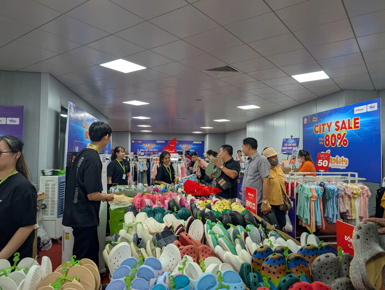 500 nhãn hàng uy tín, nhiều thương hiệu quốc tế, phân phối chính hãng tham gia Citysale
