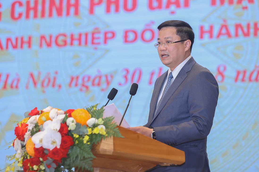 Thứ trưởng Bộ Tài chính Nguyễn Đức Tâm khẳng định, 3 khu vực doanh nghiệp đang từng bước gắn kết, hợp thành sức mạnh, tạo động lực để Việt Nam phát triển nhanh, bền vững, vươn lên hùng cường.
