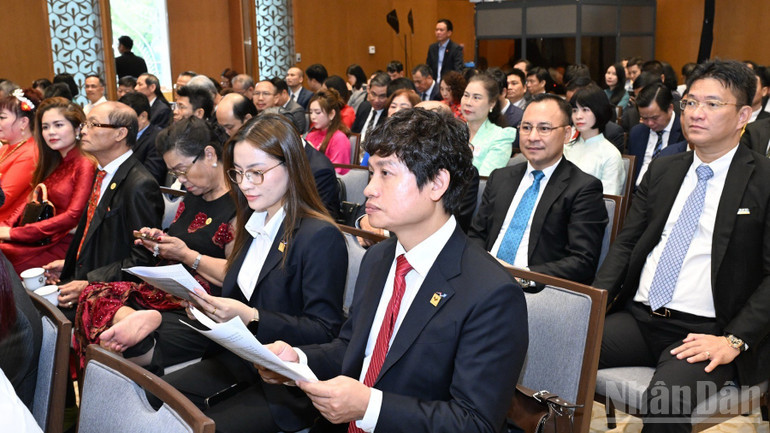 Các đại biểu tham dự hội nghị. (Ảnh: Trần Hải)