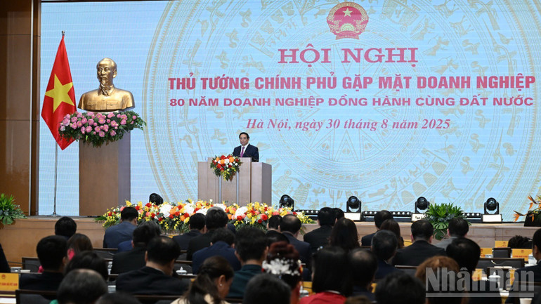 Quang cảnh hội nghị. (Ảnh: Trần Hải)