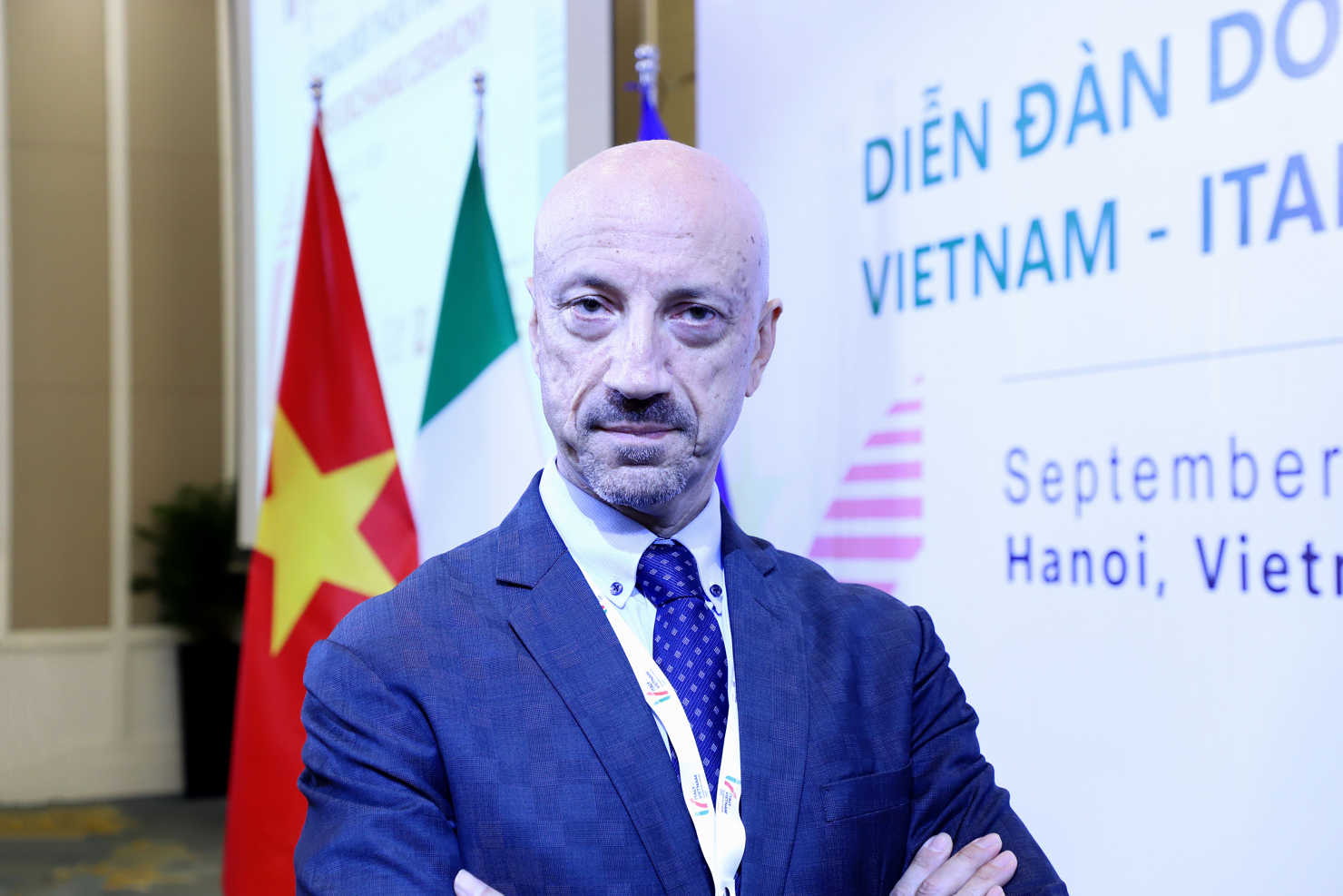 &Ocirc;ng Fabio De Cillis - Gi&aacute;m đốc Thương vụ Italia, T&ugrave;y vi&ecirc;n Thương mại của Cơ quan X&uacute;c tiến Thương mại Italia (ITA) tại Việt Nam.