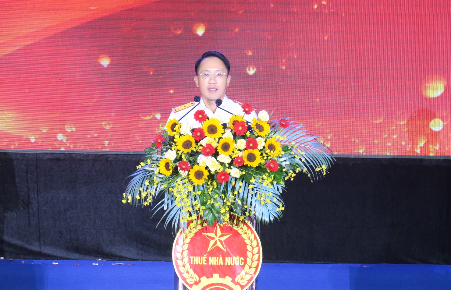 Ph&oacute; Cục trưởng Cục Thuế Mai Sơn kỳ vọng Thuế TP. Hồ Ch&iacute; Minh tiếp tục duy tr&igrave; vai tr&ograve; l&agrave; "c&aacute;nh chim đầu đ&agrave;n" về số thu ng&acirc;n s&aacute;ch v&agrave; hiện đại h&oacute;a, chuyển đổi số của ng&agrave;nh Thuế. Ảnh: Đức Mỹ