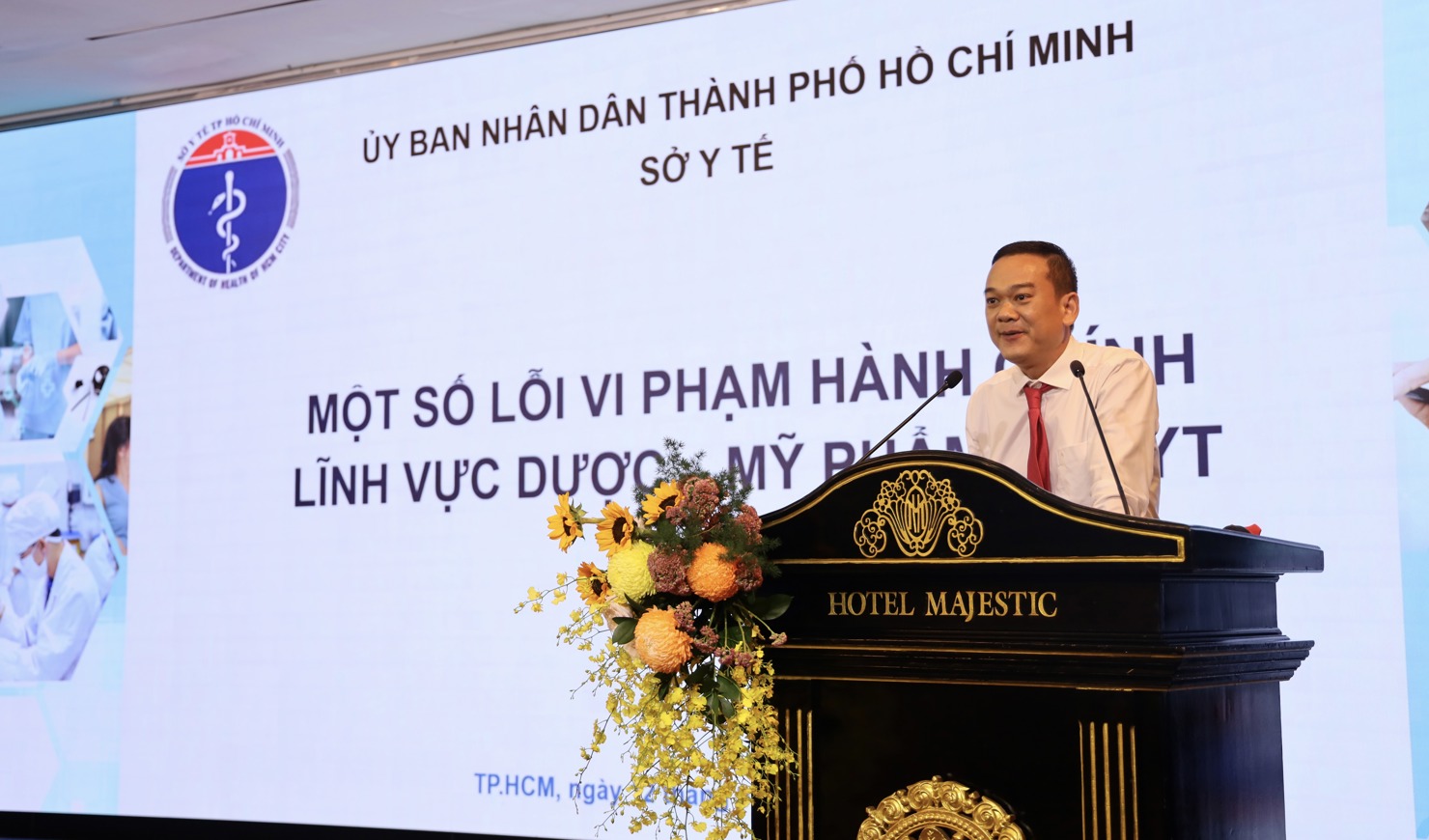 &Ocirc;ng Nguyễn Thanh Hiển - Ph&oacute; ph&ograve;ng Kiểm tra - Ph&aacute;p chế, Sở Y tế TP. Hồ Ch&iacute; Minh. Ảnh: BTC