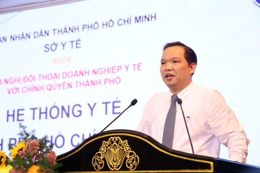 TS. V&otilde; Ho&agrave;ng Nh&acirc;n - Đại diện Ph&ograve;ng Kế hoạch - T&agrave;i ch&iacute;nh, Sở Y tế TP. Hồ Ch&iacute; Minh. Ảnh: BTC
