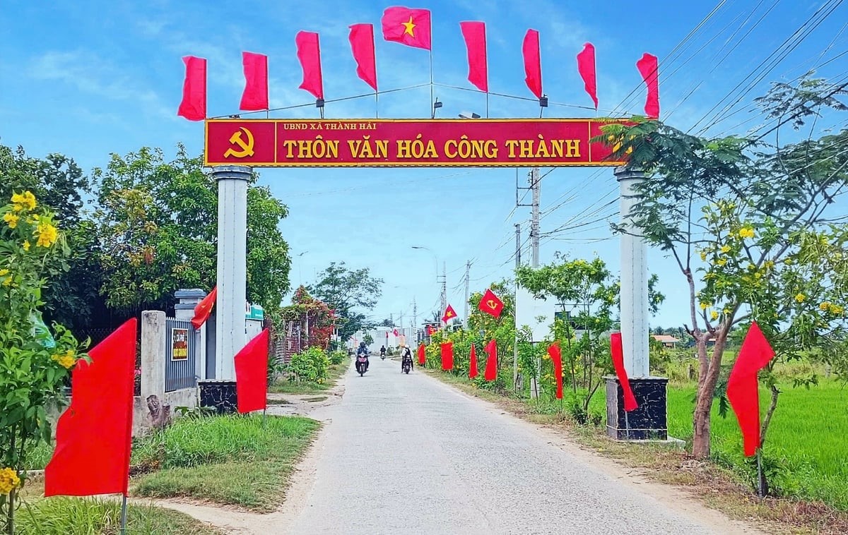 Diện mạo n&ocirc;ng th&ocirc;n mới tại x&atilde; Th&agrave;nh Hải, Kh&aacute;nh H&ograve;a ng&agrave;y c&agrave;ng khang trang, hiện đại