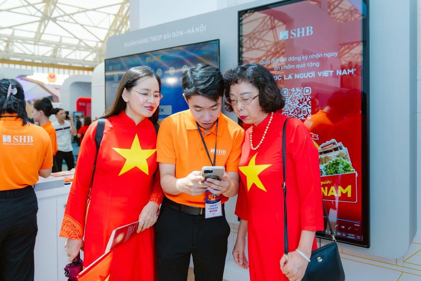 Dấu ấn SHB nổi bật tại triển lãm