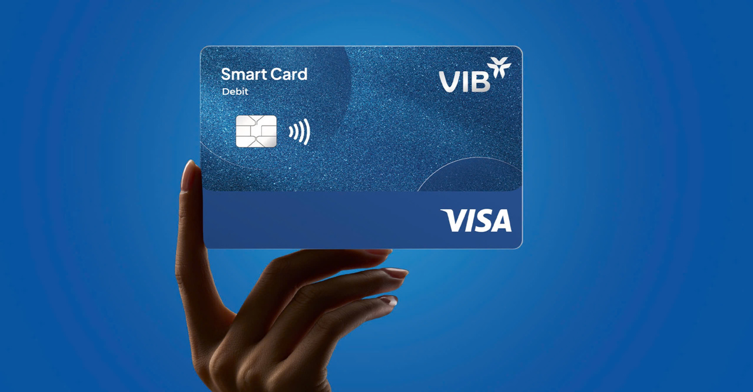Thẻ thanh to&aacute;n Smart Card VIB c&oacute; mức ho&agrave;n tiền tối đa l&agrave; 10,8 triệu đồng/năm/kh&aacute;ch. Ảnh: VIB