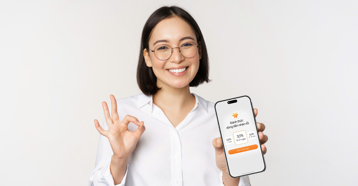 Trong kỷ nguy&ecirc;n t&agrave;i ch&iacute;nh số, người ti&ecirc;u d&ugrave;ng th&ocirc;ng minh kh&ocirc;ng thể để đồng vốn của m&igrave;nh ngủ qu&ecirc;n. Ảnh: VIB
