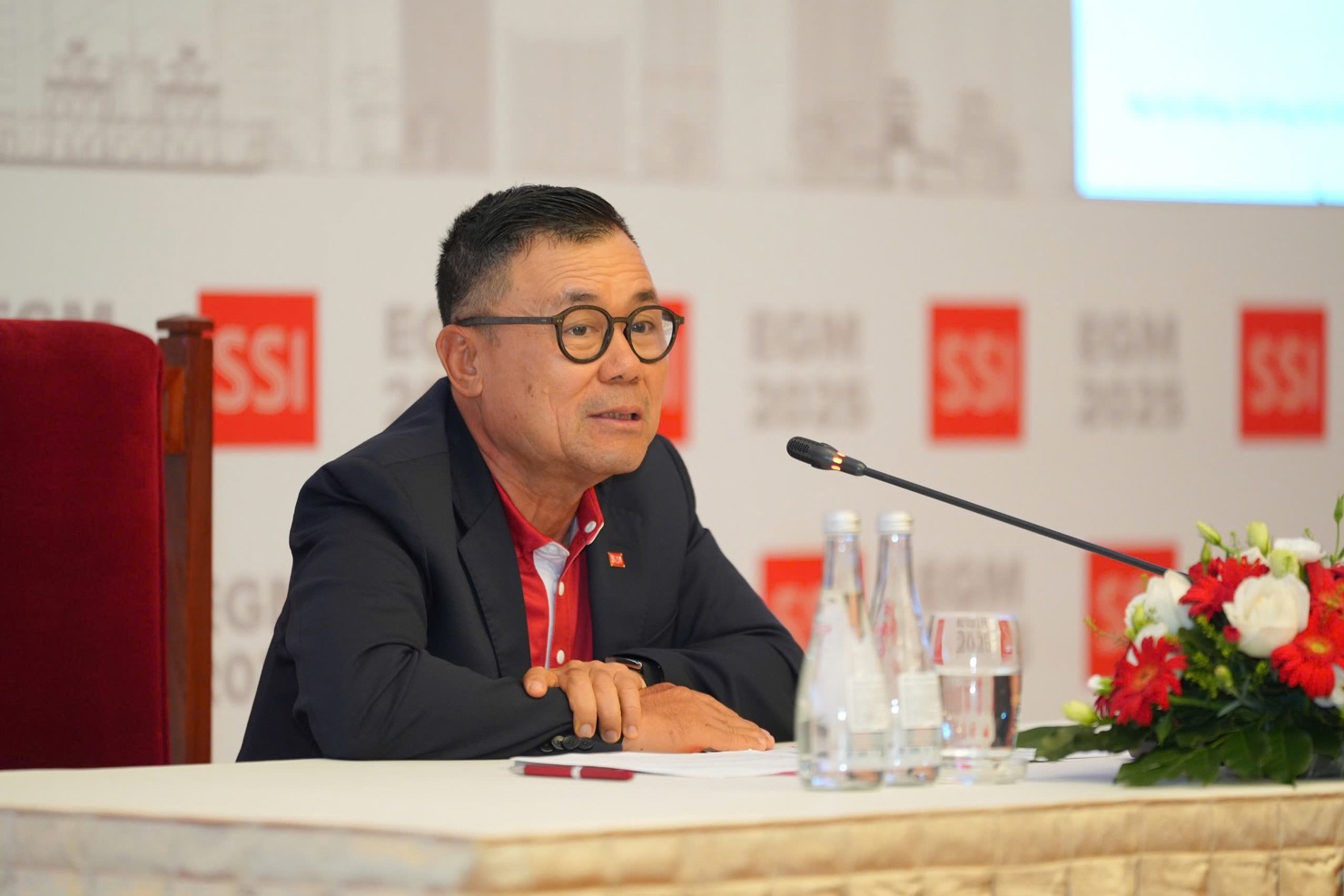 &Ocirc;ng Nguyễn Duy Hưng - Chủ tịch HĐQT C&ocirc;ng ty cổ phần Chứng kho&aacute;n SSI.