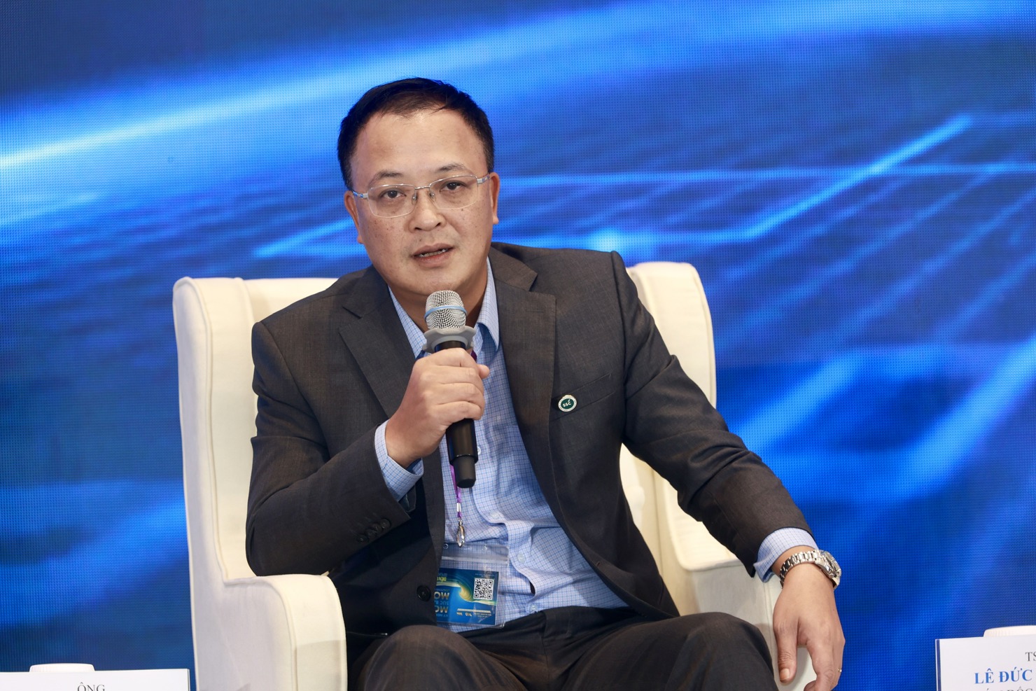 Ph&oacute; Chủ tịch UBCKNN B&ugrave;i Ho&agrave;ng Hải chia sẻ tại Diễn đ&agrave;n VWAS 2025 (ng&agrave;y 25/9).