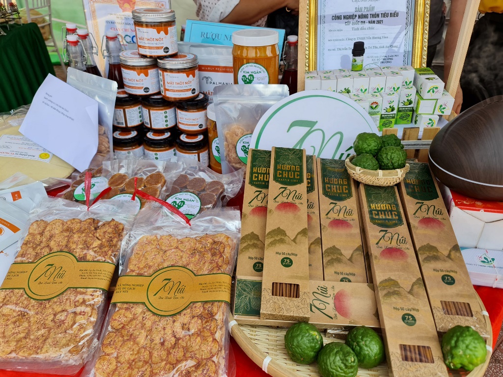 Nhiều sản phẩm OCOP của tỉnh An Giang c&oacute; chất lượng tốt