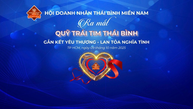 Một trong những nội dung quan trọng của chương tr&igrave;nh l&agrave; Lễ ra mắt Quỹ Tr&aacute;i tim Th&aacute;i B&igrave;nh