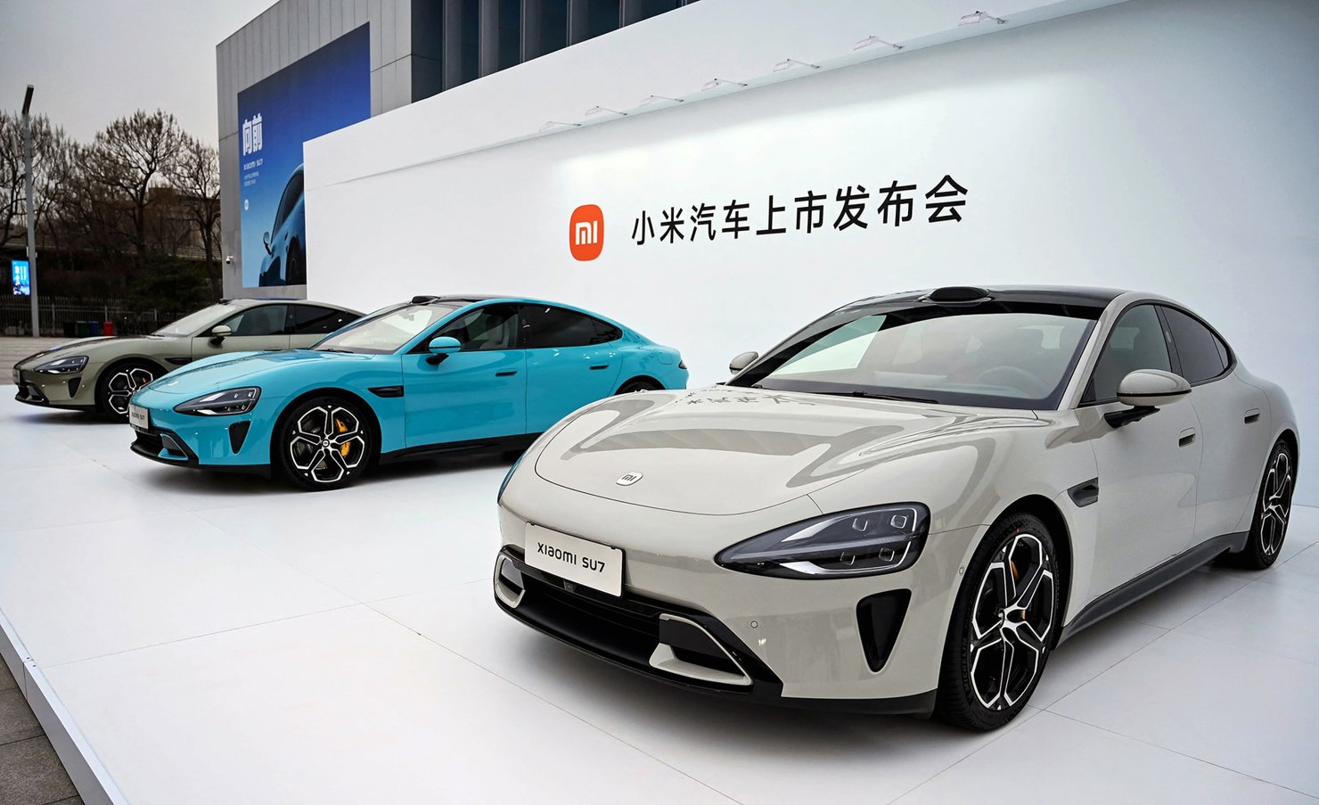 Xiaomi SU7 với kiểu d&aacute;ng hao hao c&aacute;c d&ograve;ng xe Porsche. Ảnh: Xiaomi. &nbsp;
