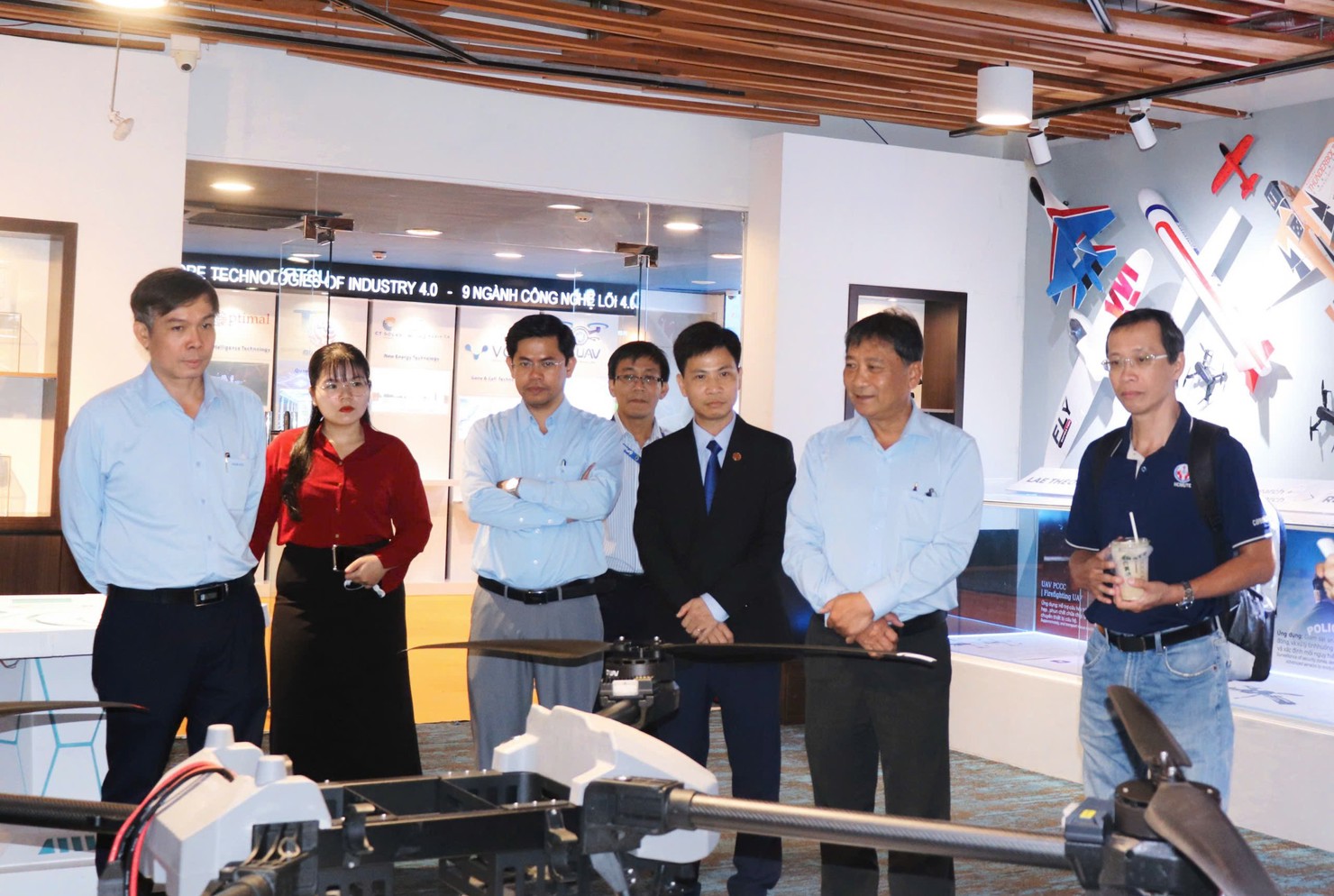 Sản phẩm UAV do CT Group nghi&ecirc;n cứu ph&aacute;t triển v&agrave; sản xuất.