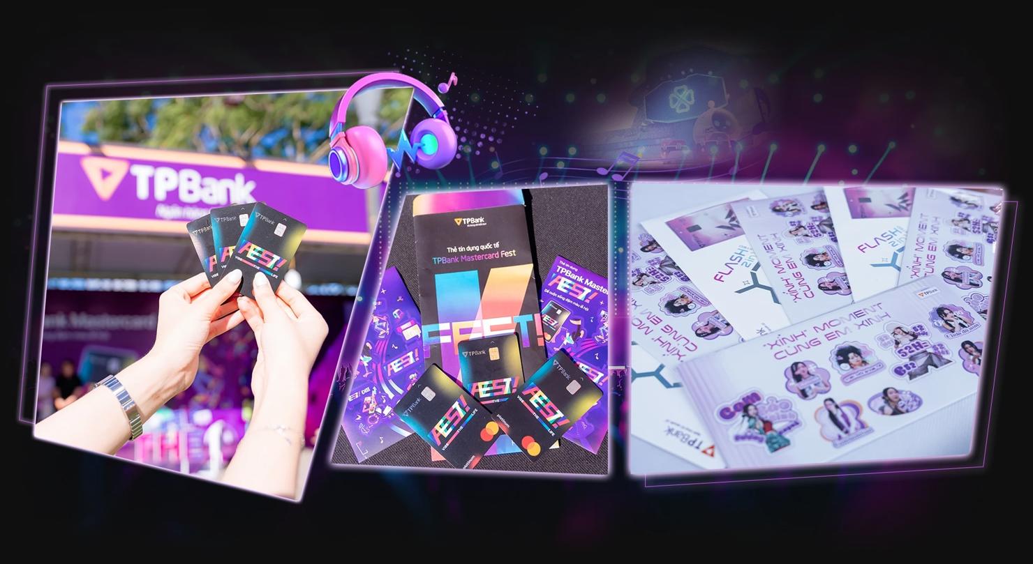 TPBank Mastercard FEST được giới thiệu như sản phẩm thẻ hướng đến nhóm khách hàng trẻ, với ưu đãi mua vé và trải nghiệm trong lĩnh vực giải trí.