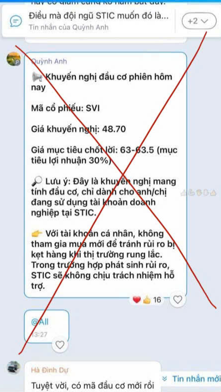Nh&oacute;m n&agrave;y dụ nh&agrave; đầu tư tham gia c&aacute;c nh&oacute;m m&ocirc;i giới, khoe l&atilde;i x2 x3 rồi lừa chuyển tiền v&agrave;o t&agrave;i khoản của c&ocirc;ng ty.