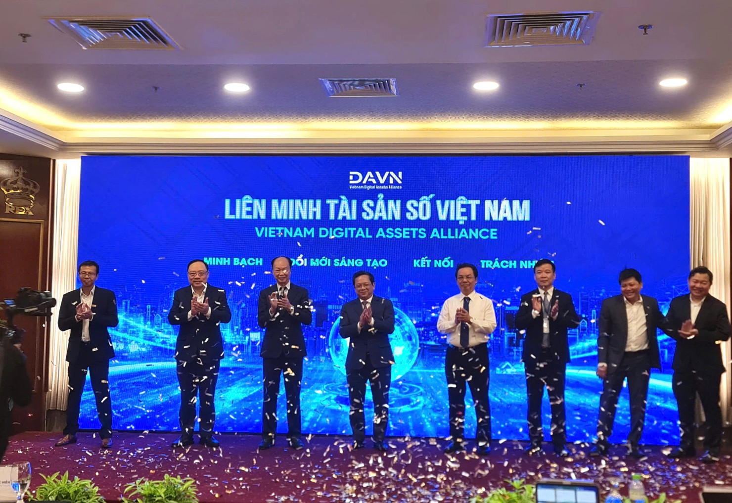 Liên minh Tài sản số Việt Nam hoạt động với mục tiêu tạo sức mạnh tổng thể để tư vấn chính sách và hỗ trợ xây dựng hệ sinh thái thị trường tài sản số tại Việt Nam. Ảnh: Đức Mỹ