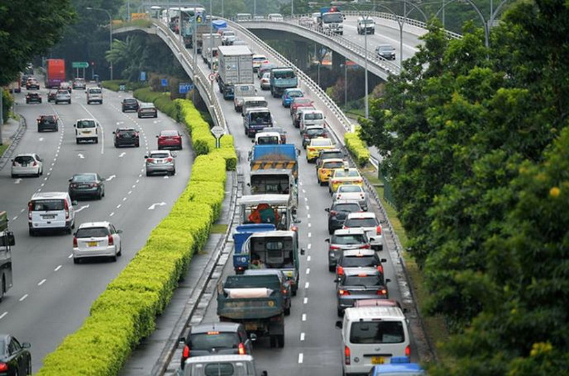 Giao thông ở SIngapore. (Nguồn: torque).