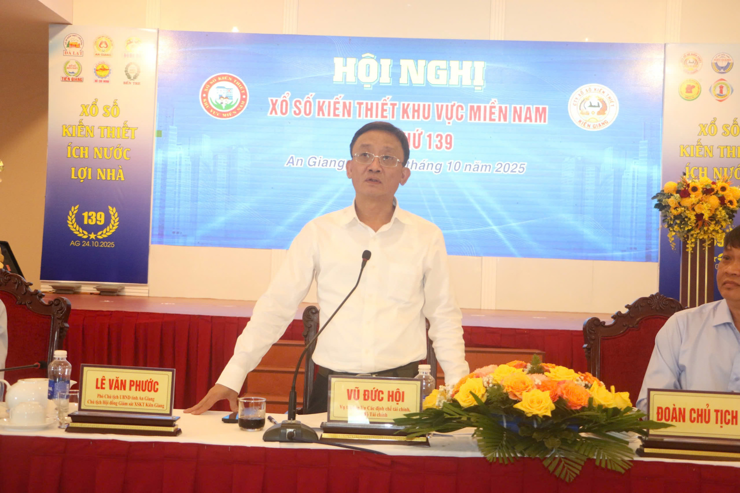 Ông Vũ Đức Hội - Vụ trưởng Vụ Các định chế Tài chính, Bộ Tài chính.