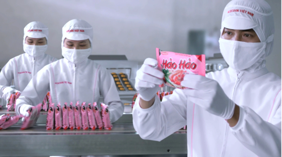 Mì Hảo Hảo là biểu tượng của niềm tin, chất lượng và là niềm tự hào của Acecook Việt Nam.