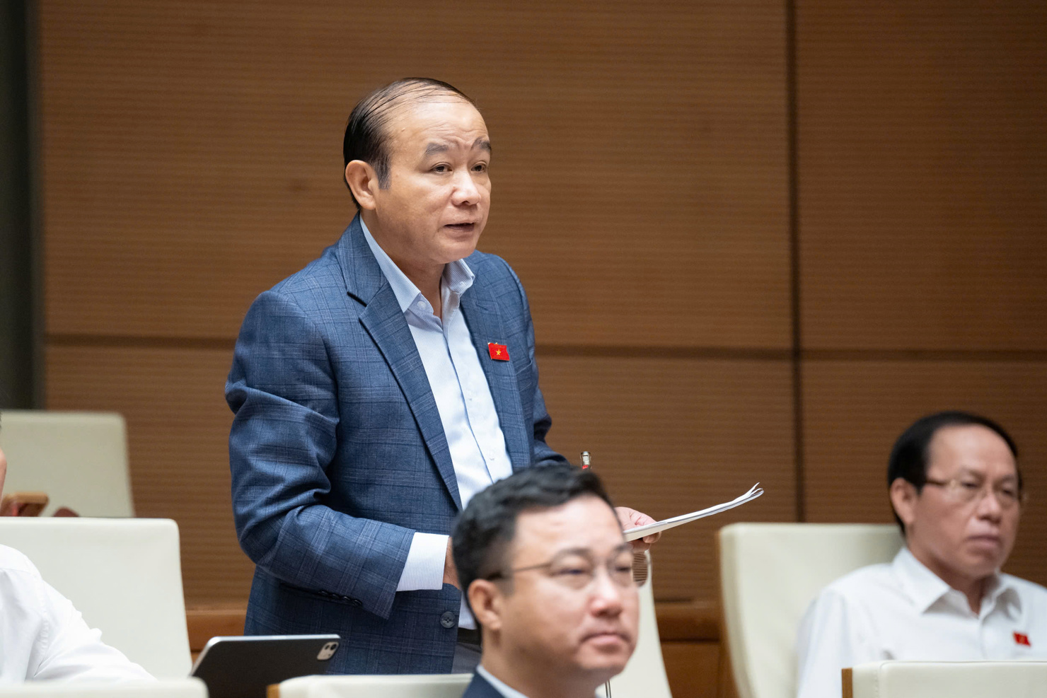 Đại biểu Lã Thanh Tân - Đoàn Hải Phòng.