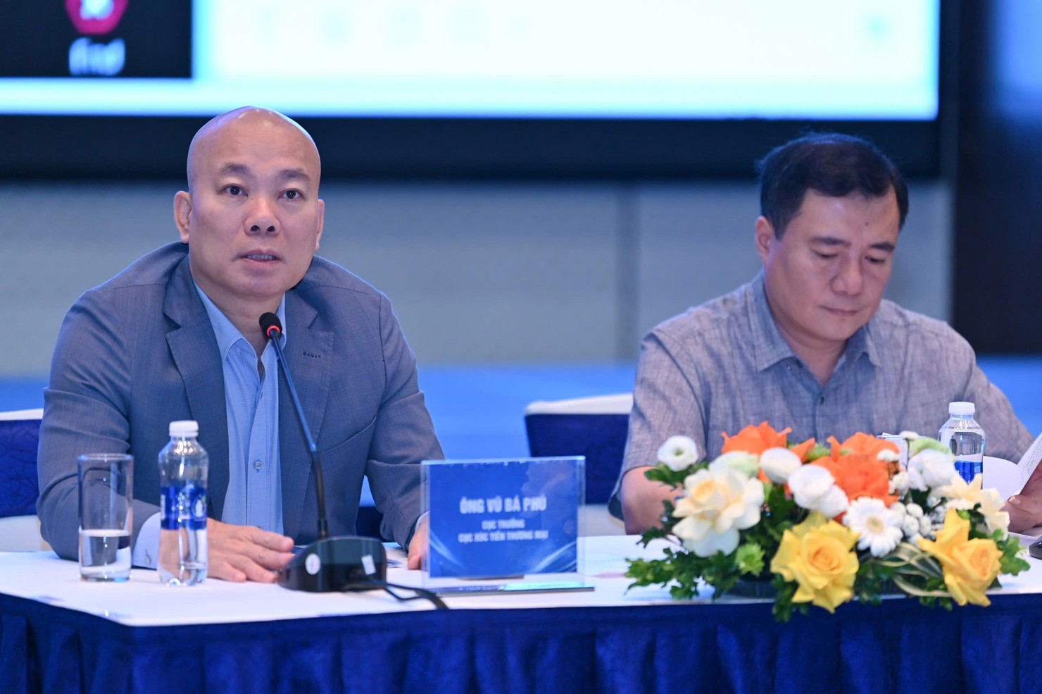 Ông Vũ Bá Phú - Cục trưởng Cục Xúc tiến thương mại (Bộ Công Thương).